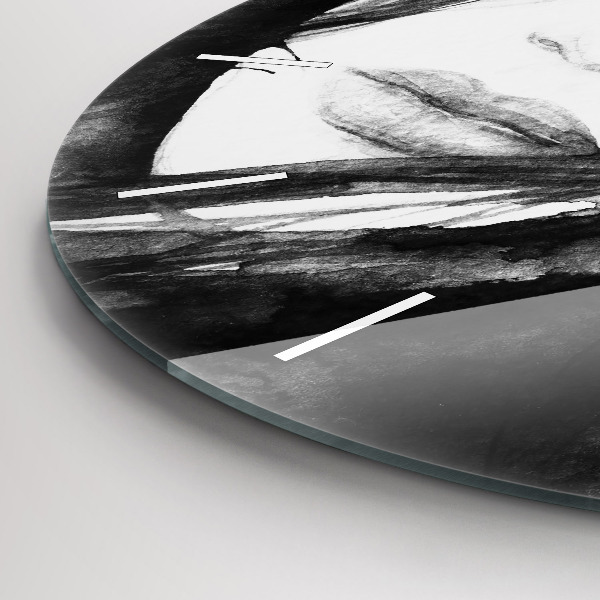 Okrúhle hodiny Portrét ženy