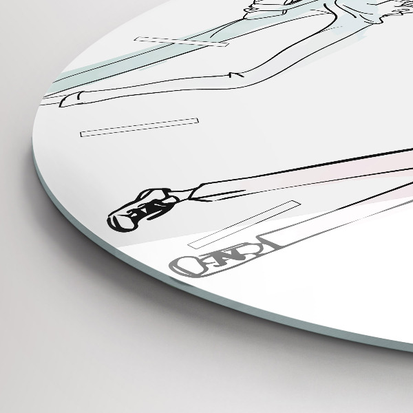 Okrúhle hodiny Dámska móda