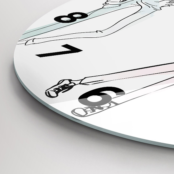 Okrúhle hodiny Dámska móda