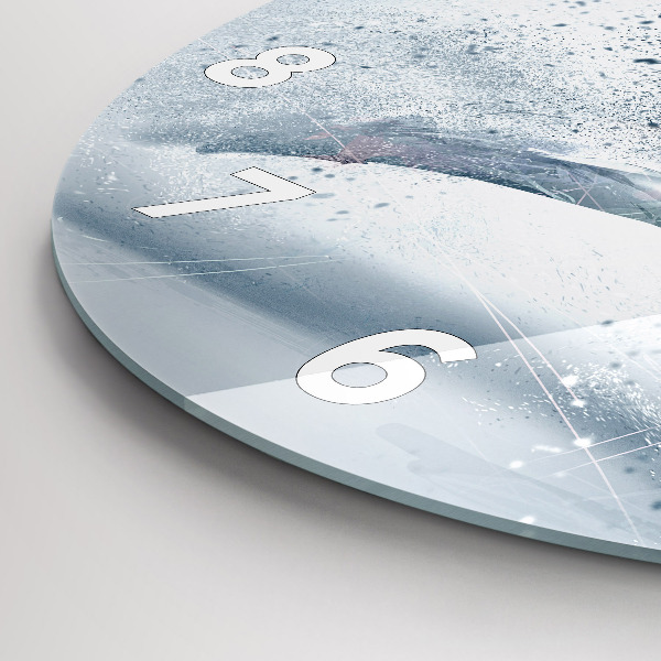 Okrúhle hodiny Bežiaci muž