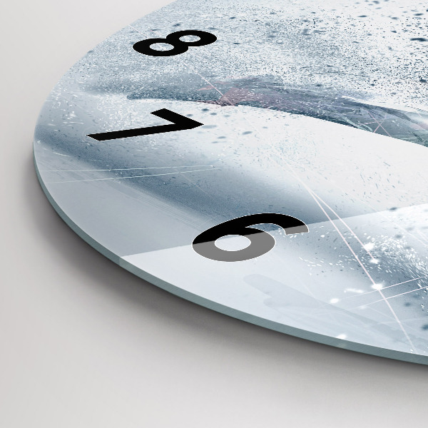 Okrúhle hodiny Bežiaci muž