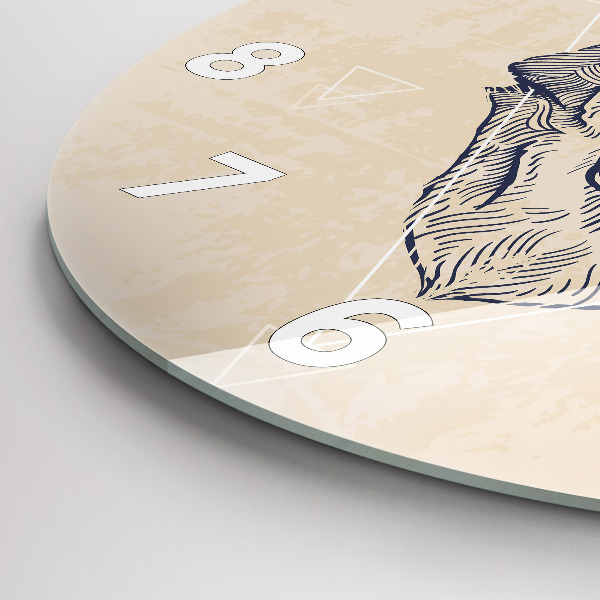 Okrúhle hodiny Vlčia hlava