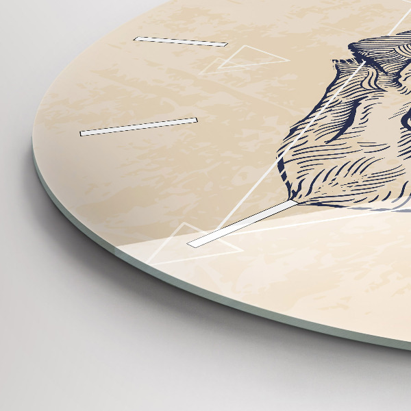 Okrúhle hodiny Vlčia hlava