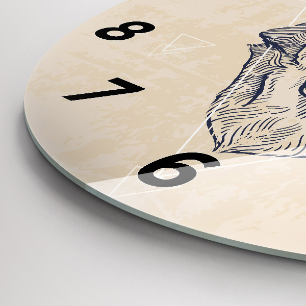 Okrúhle hodiny Vlčia hlava