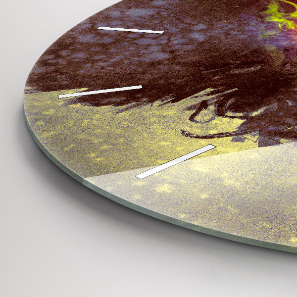 Okrúhle hodiny Žena v lese