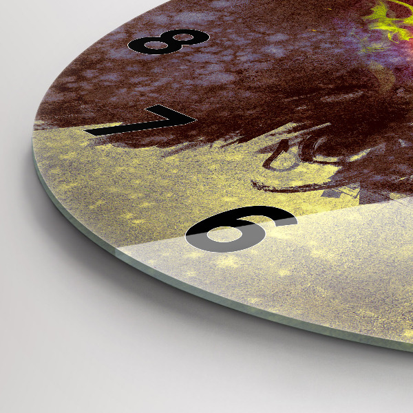 Okrúhle hodiny Žena v lese