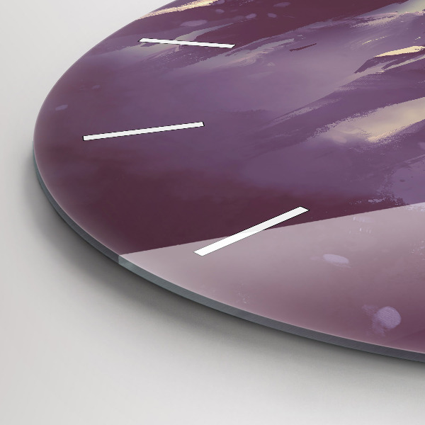 Okrúhle hodiny Zombie v noci - halloween