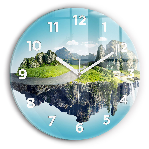 Okrúhle hodiny Lietajúci ostrov
