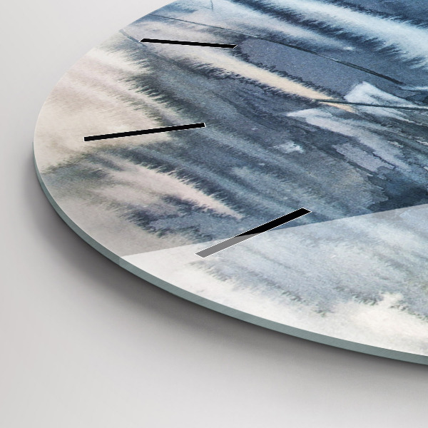 Okrúhle hodiny Rybár na jazere