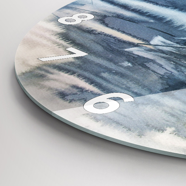 Okrúhle hodiny Rybár na jazere