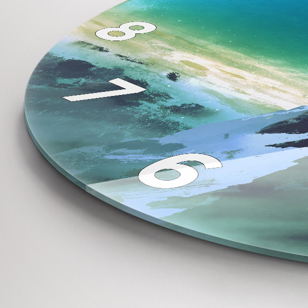 Okrúhle hodiny Muž na Mesiaci