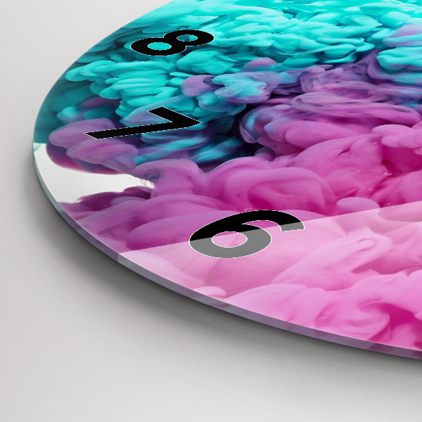 Okrúhle hodiny Moderné umenie – škvrny