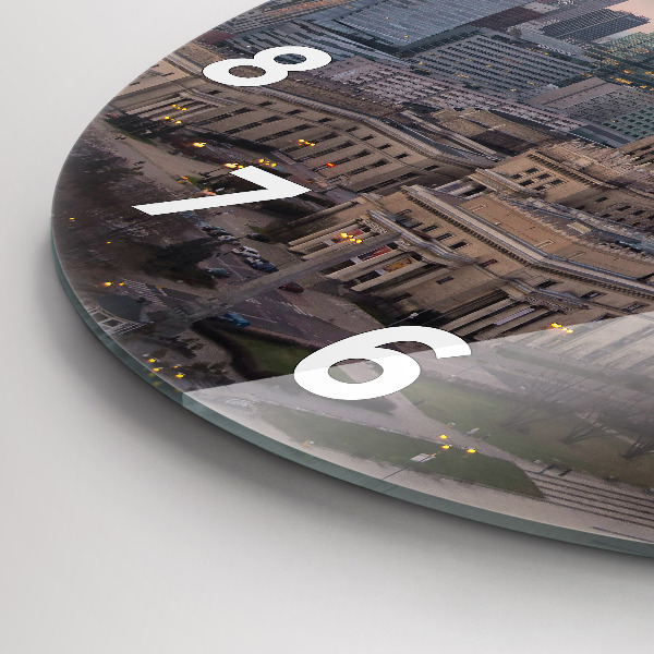 Okrúhle hodiny Panoráma Varšavy