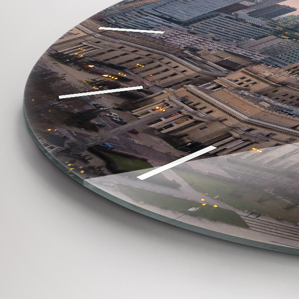 Okrúhle hodiny Panoráma Varšavy