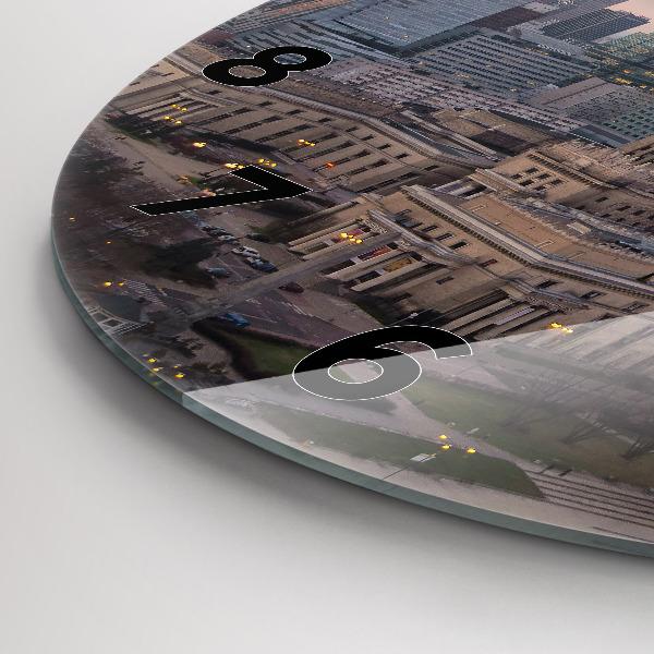 Okrúhle hodiny Panoráma Varšavy