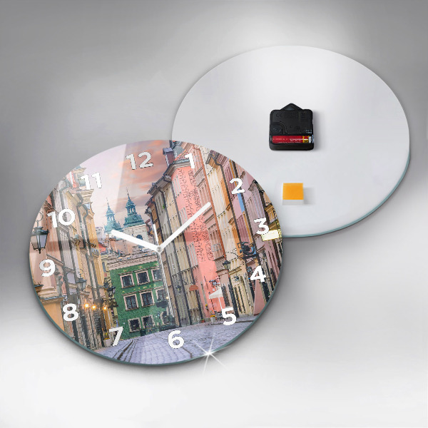 Okrúhle hodiny Staré mesto vo Varšave