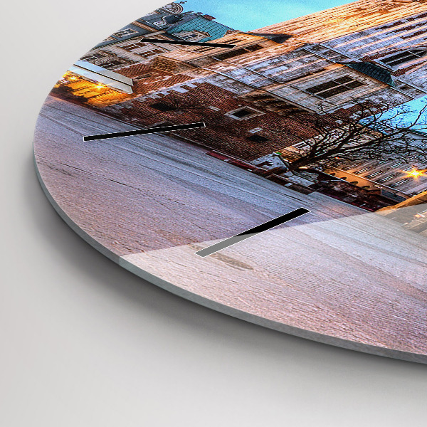 Okrúhle hodiny Hlavné trhové námestie v Krakove