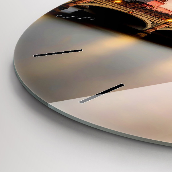 Okrúhle hodiny Panoráma Londýna Big Ben