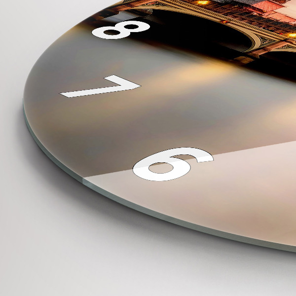 Okrúhle hodiny Panoráma Londýna Big Ben