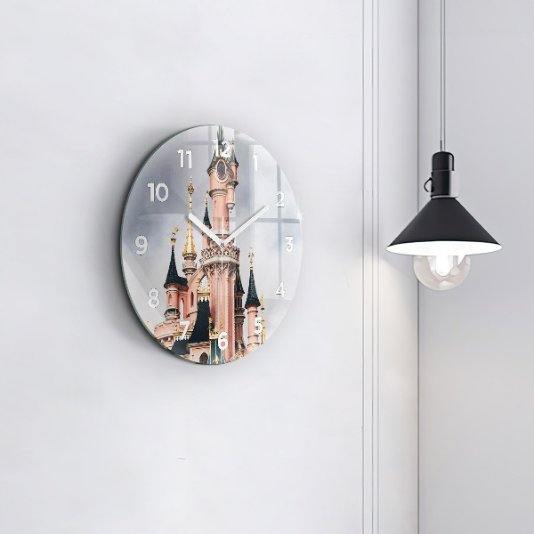 Okrúhle hodiny Zámok Disneyland v Paríži
