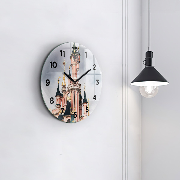 Okrúhle hodiny Zámok Disneyland v Paríži