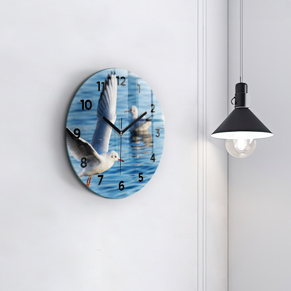 Okrúhle hodiny Čajky v Gdyni