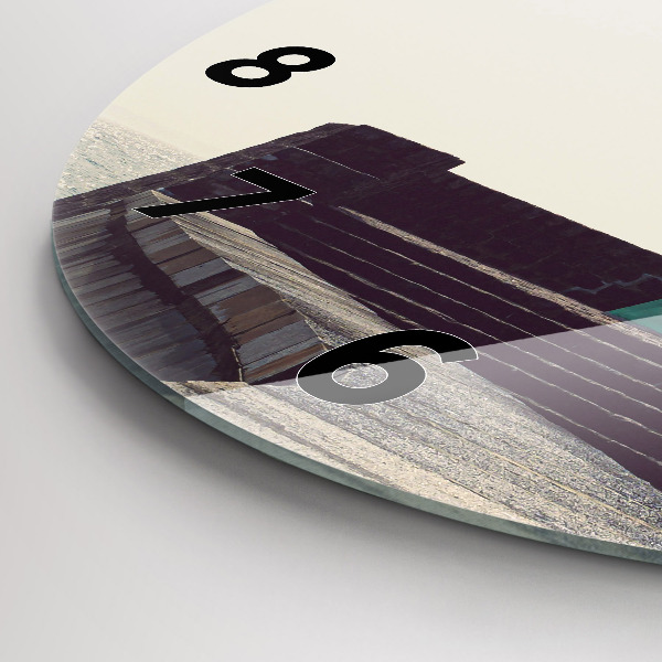 Okrúhle hodiny Maják a more