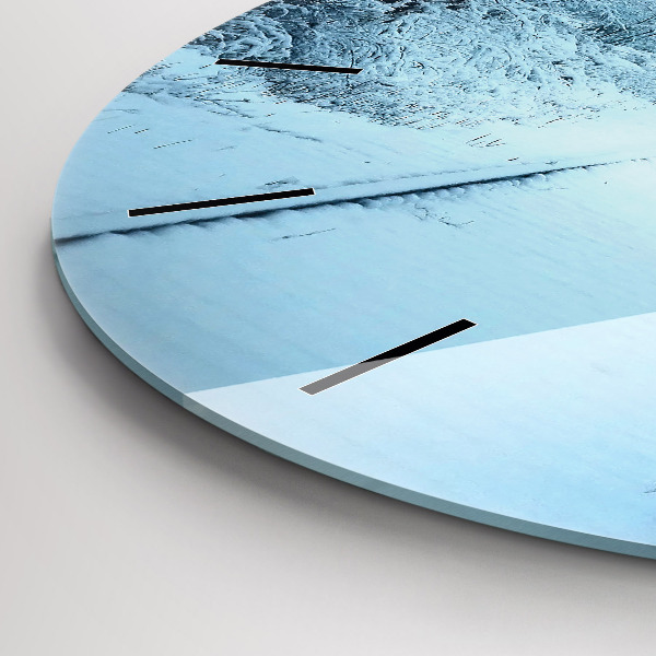 Okrúhle hodiny Jeleň na tratiach