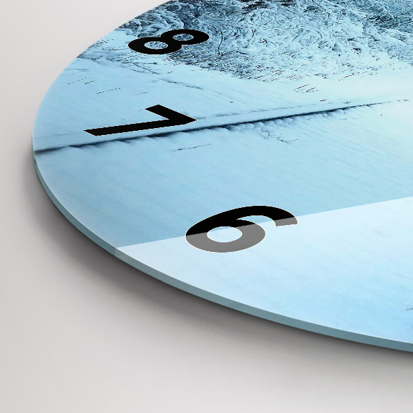 Okrúhle hodiny Jeleň na tratiach