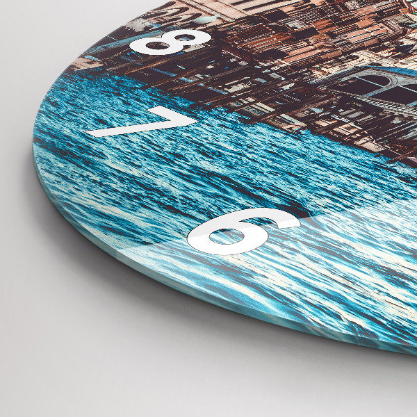 Okrúhle hodiny Most Rialto v Benátkach