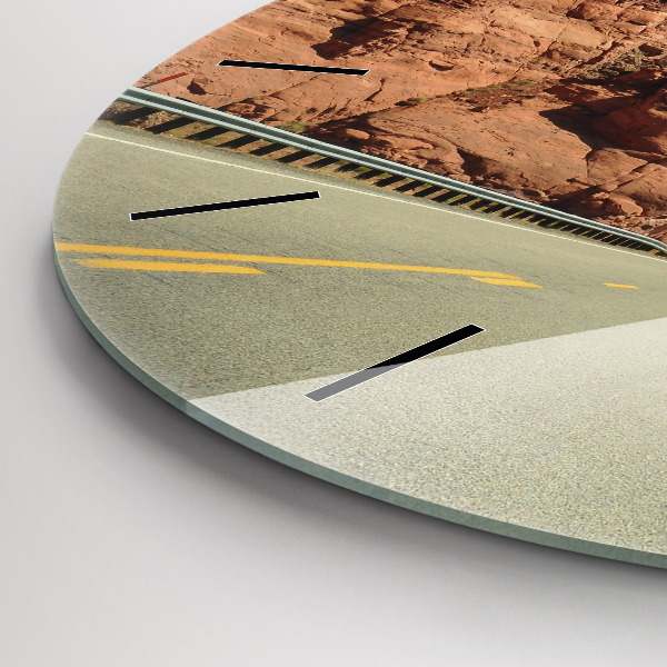 Okrúhle hodiny Route 66 v USA