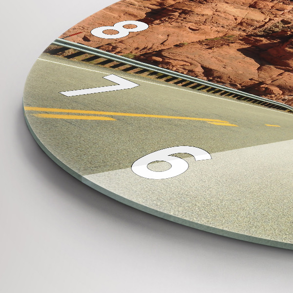 Okrúhle hodiny Route 66 v USA