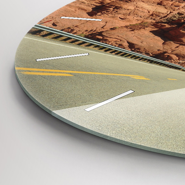 Okrúhle hodiny Route 66 v USA