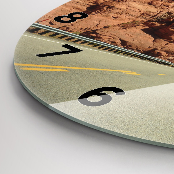 Okrúhle hodiny Route 66 v USA