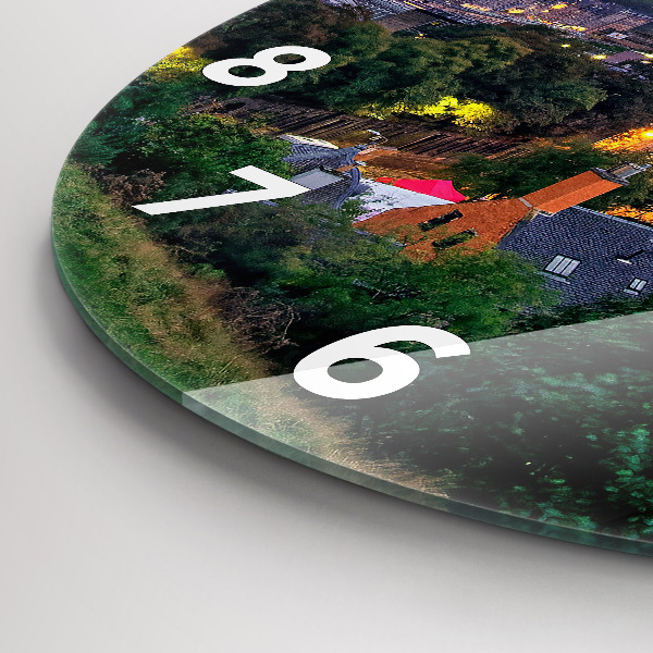 Okrúhle hodiny Edinburgh z Calton Hill