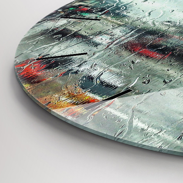 Okrúhle hodiny Daždivý Londýn