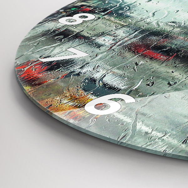 Okrúhle hodiny Daždivý Londýn