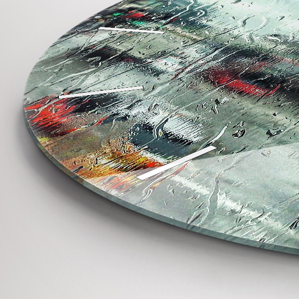 Okrúhle hodiny Daždivý Londýn