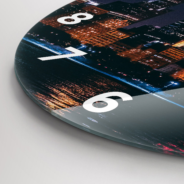 Okrúhle hodiny Panoráma mesta Chicago