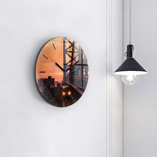 Okrúhle hodiny Most Benjamina Franklina