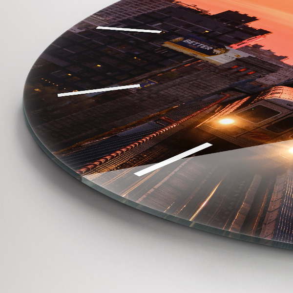 Okrúhle hodiny Most Benjamina Franklina