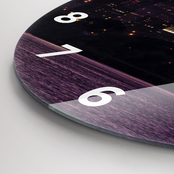 Okrúhle hodiny Panoráma mesta Philadelphia