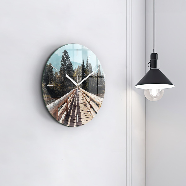 Okrúhle hodiny Hory v Yellowstone