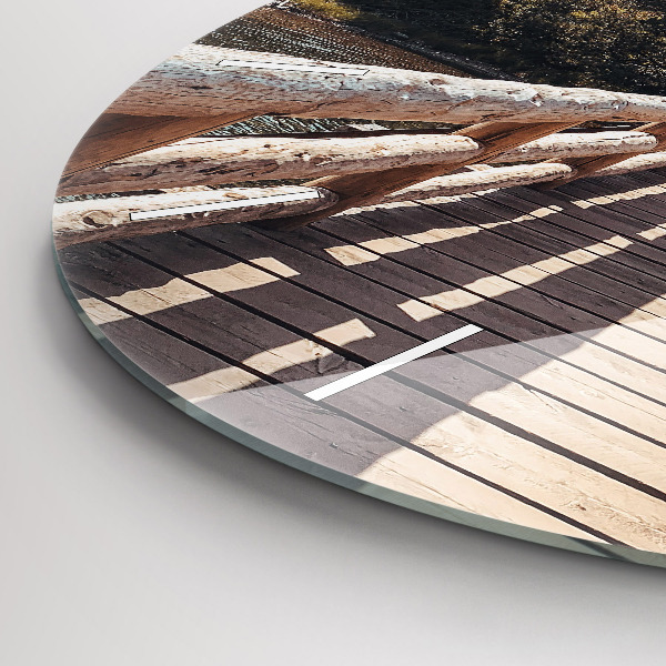 Okrúhle hodiny Hory v Yellowstone