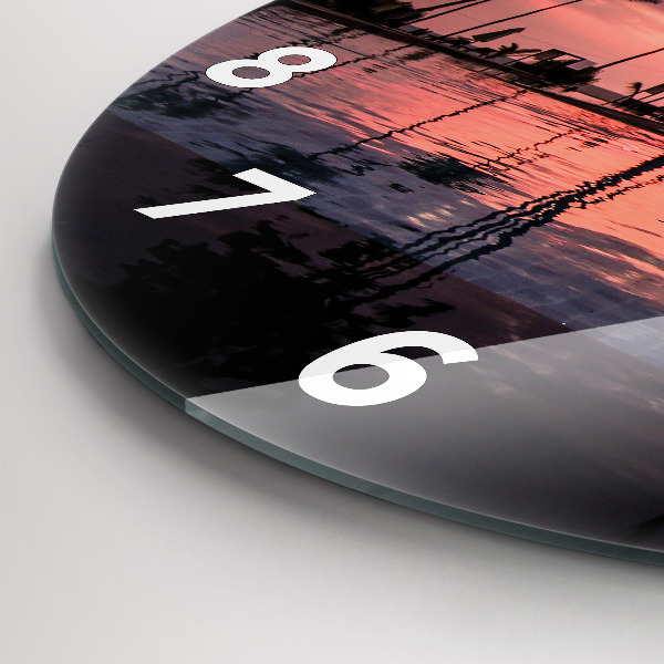 Okrúhle hodiny Palmy na Havaji