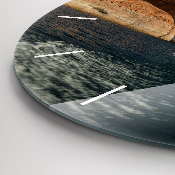 Okrúhle hodiny Osoba vodné lyžovanie