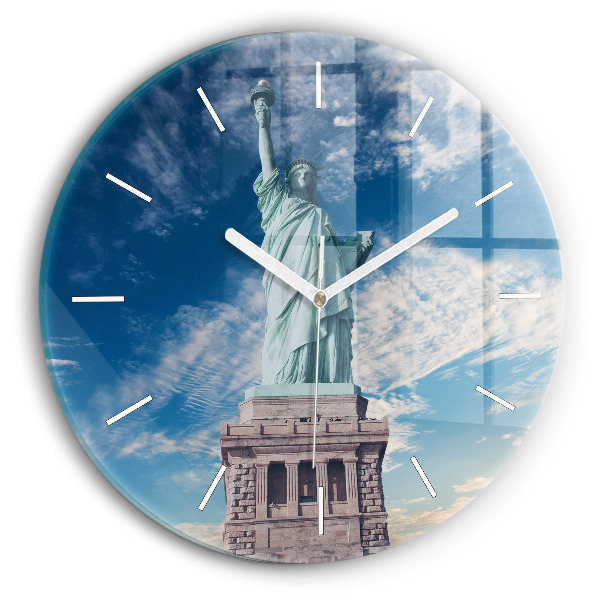 Okrúhle hodiny Socha slobody v New Yorku