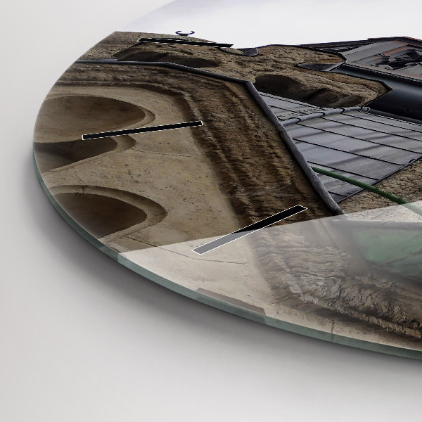 Okrúhle hodiny Socha Panny Márie v Lyone