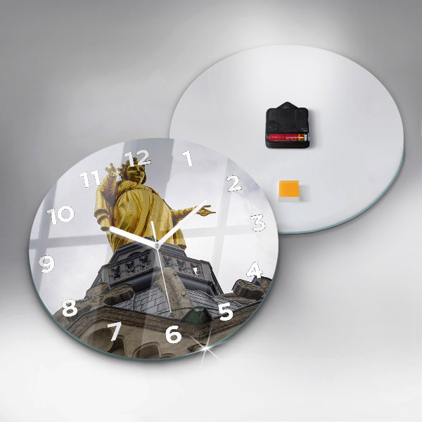 Okrúhle hodiny Socha Panny Márie v Lyone