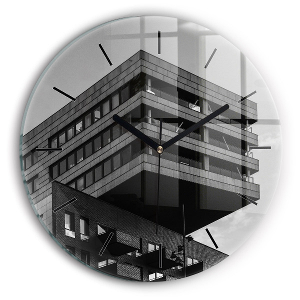 Okrúhle hodiny Architektúra v Amsterdame